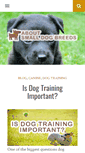 Mobile Screenshot of aboutsmalldogbreeds.com